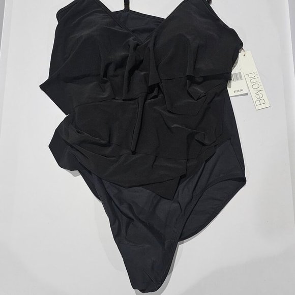 Beyond Control Solid Citizen Tiered One Piece Swimsuit - Picture 5 of 13
